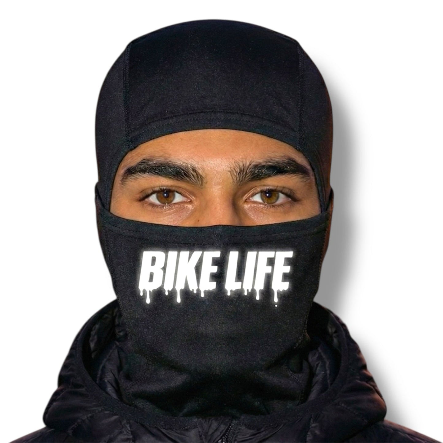 cagoule en satin protectrice