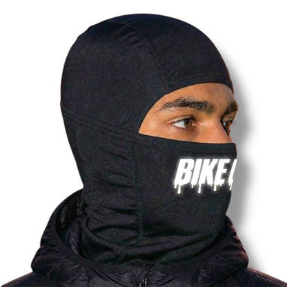 cagoule en satin réfléchissante